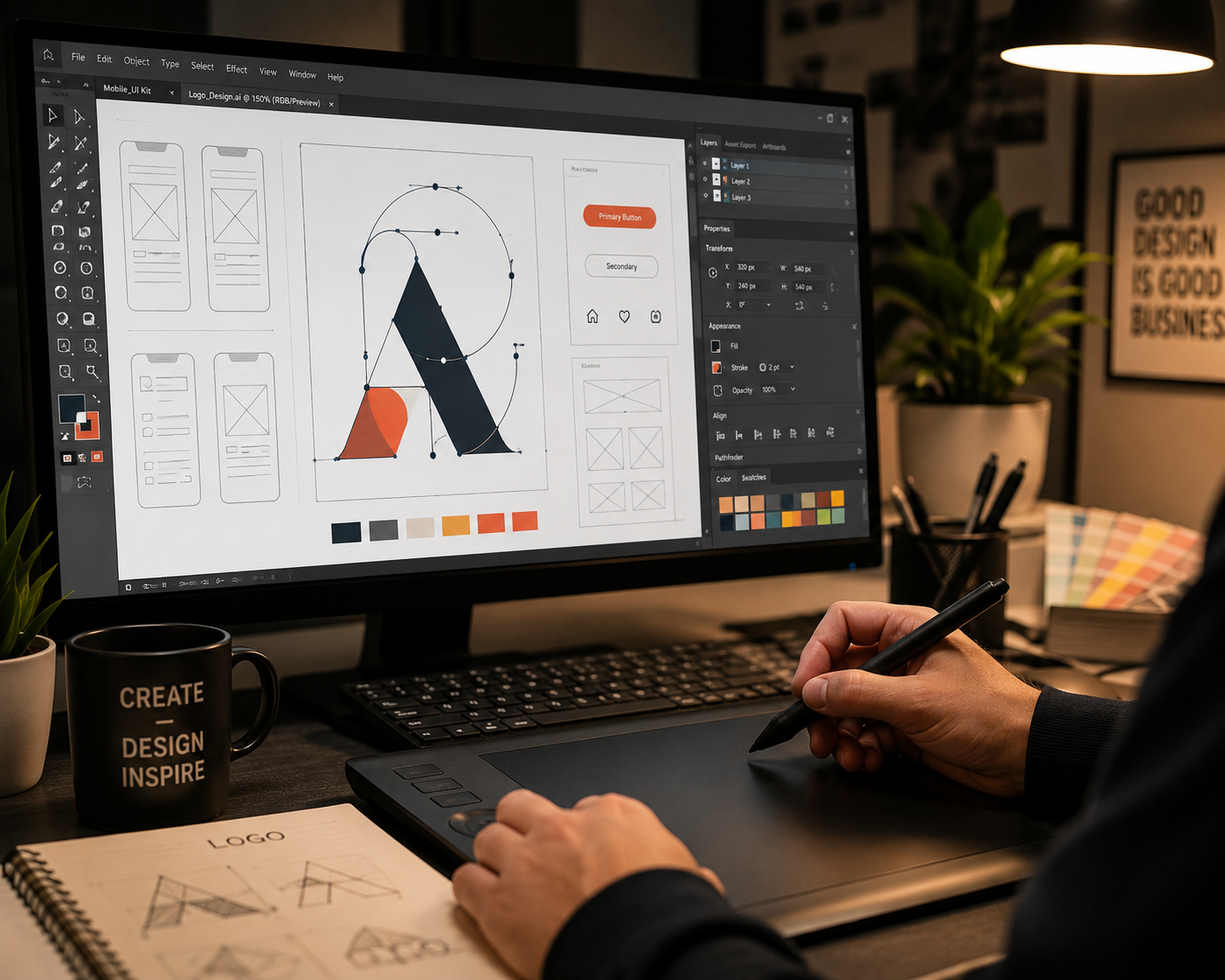 Graphic Design at New Middle East