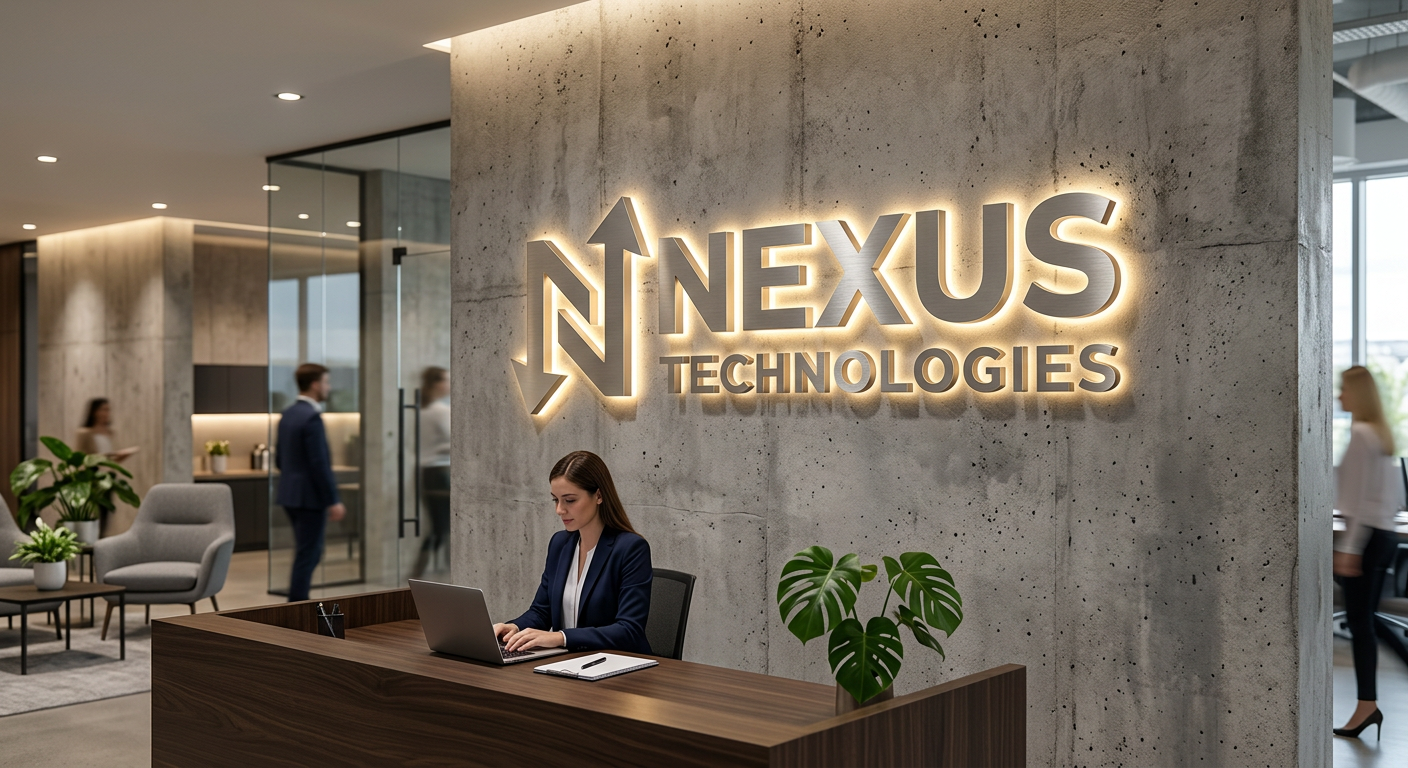 Signage & Corporate Branding at New Middle East